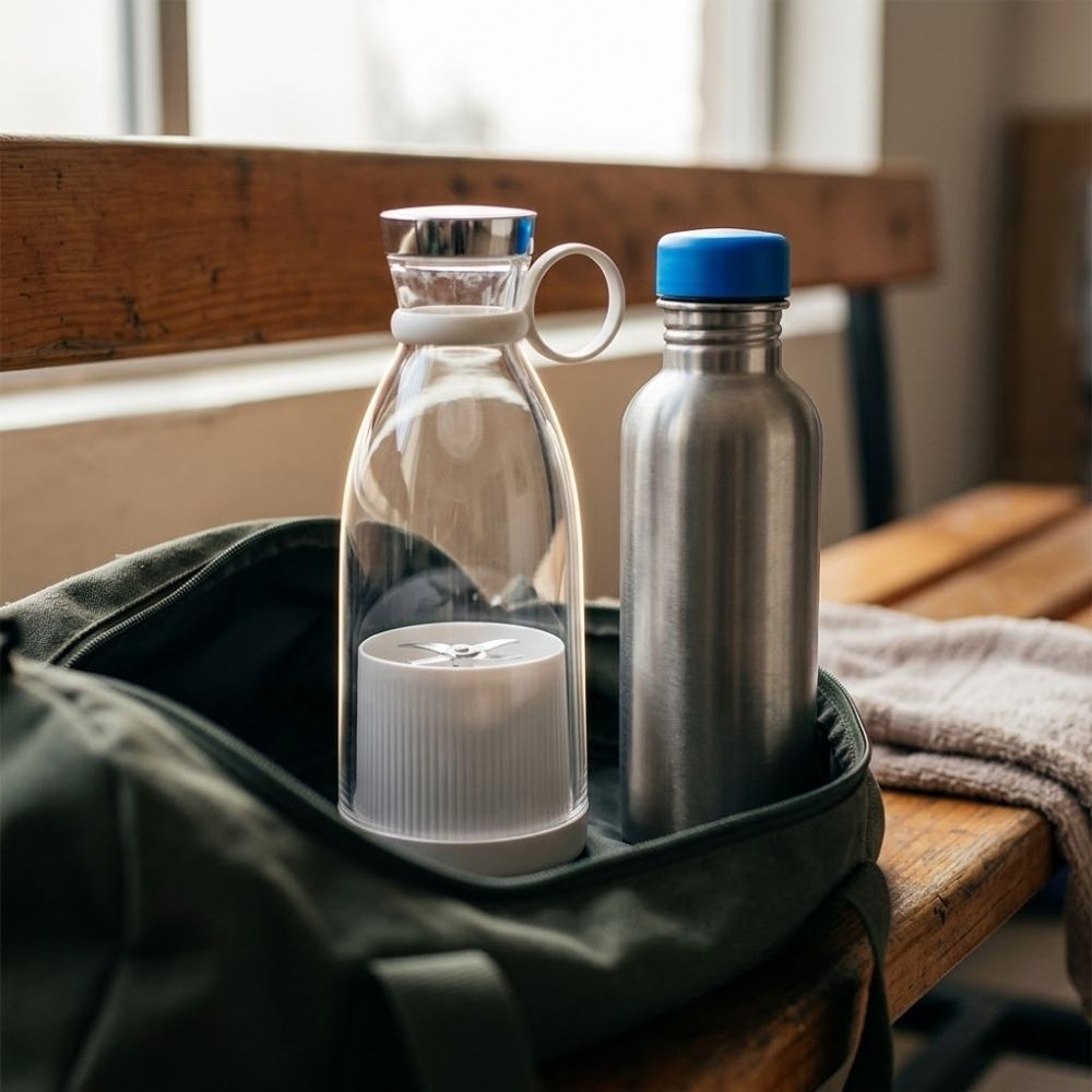 EasyShake Go — Licuadora Portátil Recargable 350 ml para Gym y Viaje