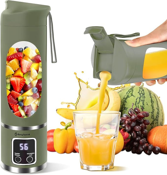 EasySpeed Pro — Licuadora Portátil Recargable para Batidos y Jugos