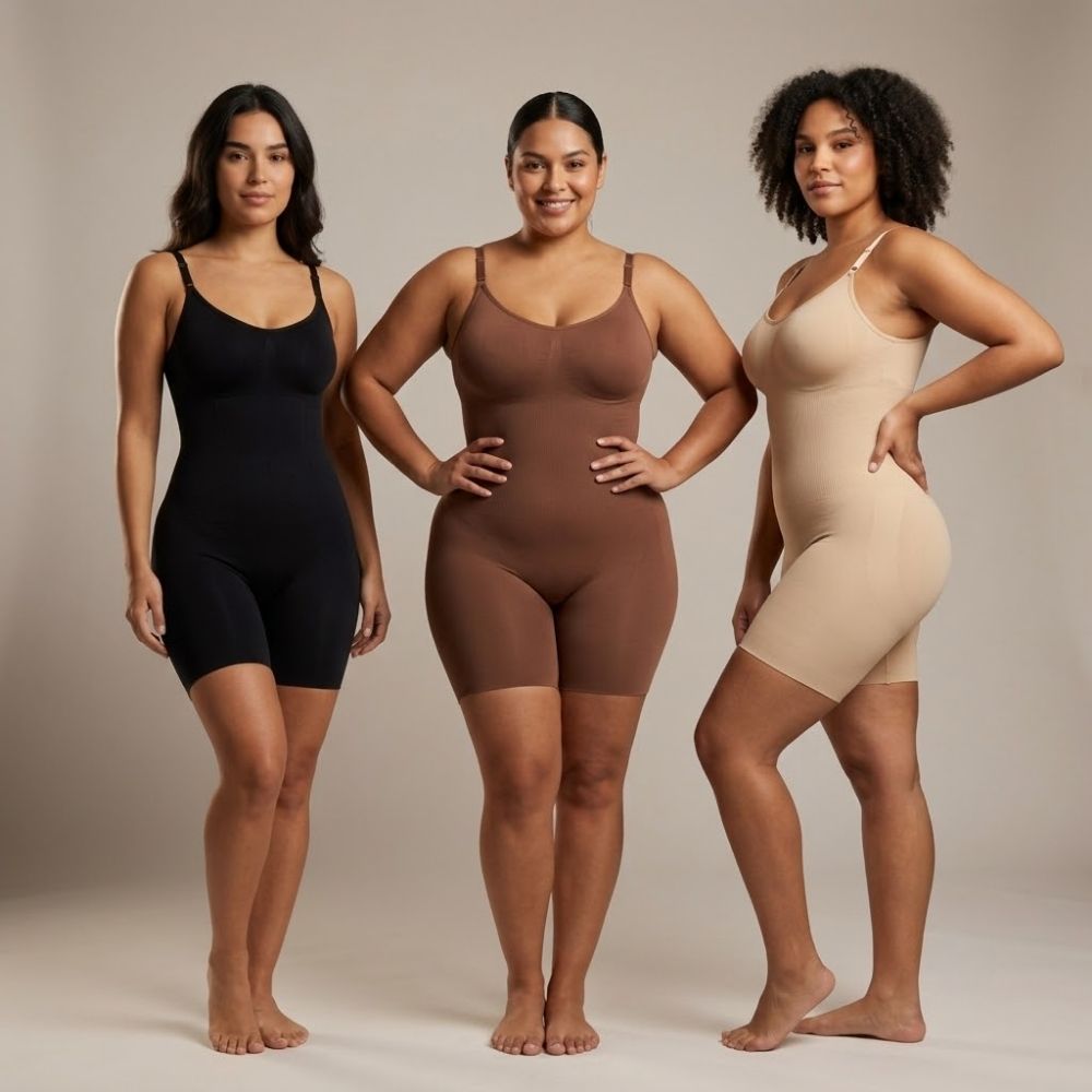 BodyShape 360 - Enterizo Sin Costuras Control Abdomen y Levanta Cola
