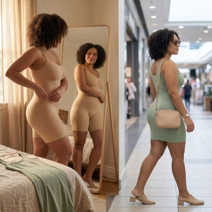 BodyShape 360 - Enterizo Sin Costuras Control Abdomen y Levanta Cola