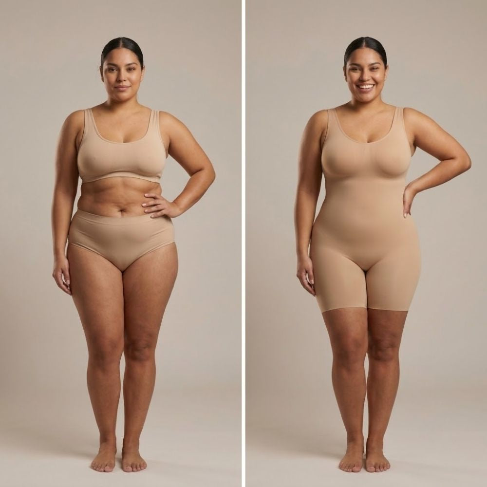 BodyShape 360 - Enterizo Sin Costuras Control Abdomen y Levanta Cola