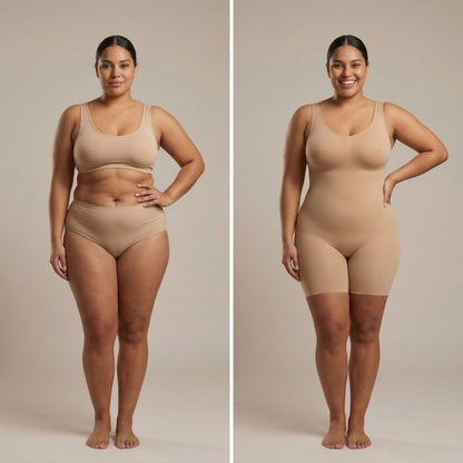 BodyShape 360 - Enterizo Sin Costuras Control Abdomen y Levanta Cola