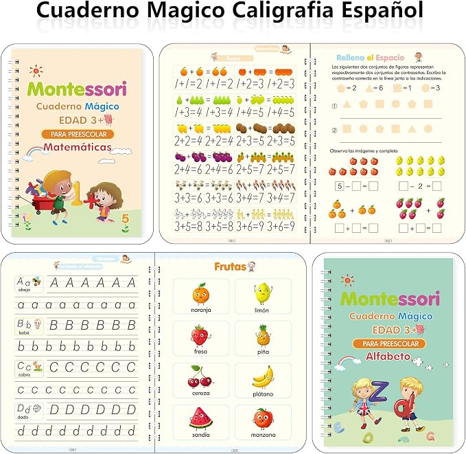 Alfabeto, Números, Matemáticas y Dibujo